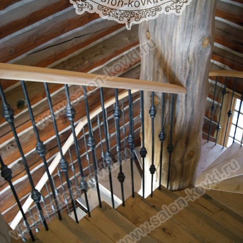 Винтовая лестница 124